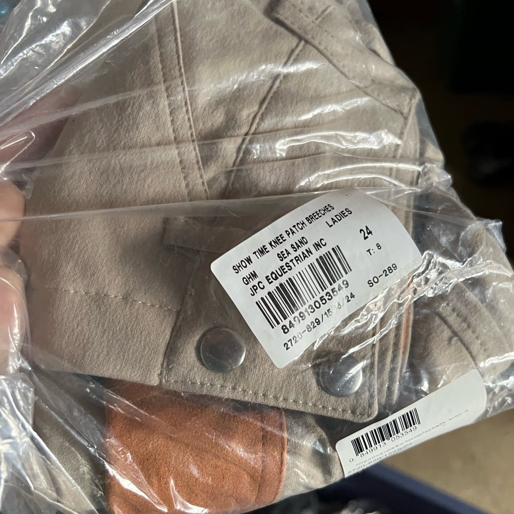 24 beige/tan- GHM show time breeches